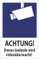 Preview: Videokennzeichnung mit Kombischild nach DIN33450